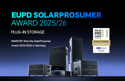 MARSTEK Wins the SolarProsumer Award 2025/2026 in Germany